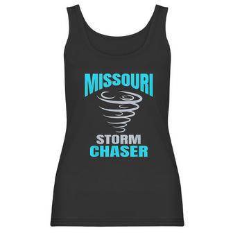 Missouri Storm Chaser Tornado Spotter Gift Women Tank Top | Favorety