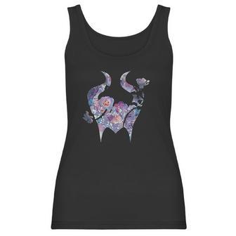 Mistress Of Evil Floral Horns Women Tank Top | Favorety UK