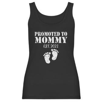 Mom Promoted To Mother Est 2021 Women Tank Top | Favorety UK