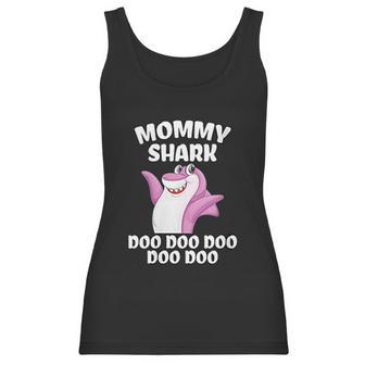 Mommy Shark Doo Doo Funny Gift Idea Women Tank Top | Favorety AU