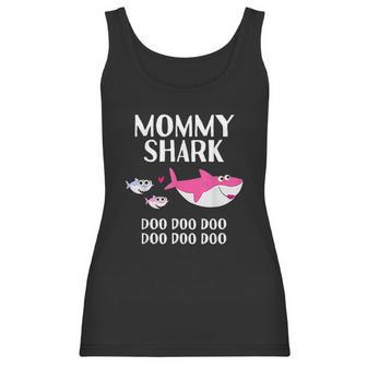 Mommy Shark Doo Doo Mothers Day Gift Women Tank Top | Favorety