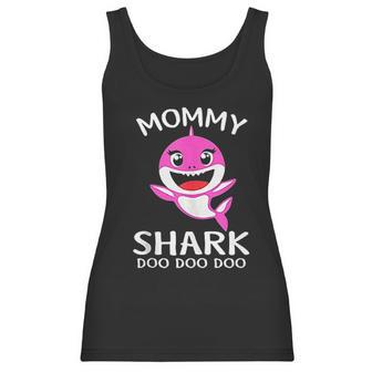 Mommy Shark Funny Mothers Day Gift Women Tank Top | Favorety UK