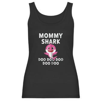 Mommy Shark Official Women Tank Top | Favorety