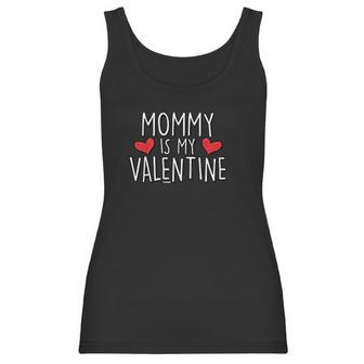 Mommy Is My Valentine Cute Cupid Youth Women Tank Top | Favorety AU