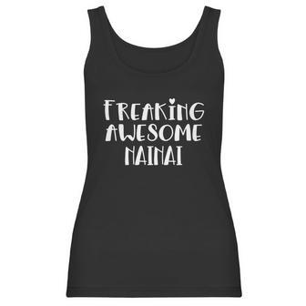 Nainai Freaking Awesome Best Chinese Grandma Love Nai Nai Cute Gift Women Tank Top | Favorety AU