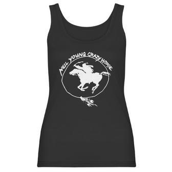 New Neil Young Tee And Crazy Horse Gift Women Tank Top | Favorety UK