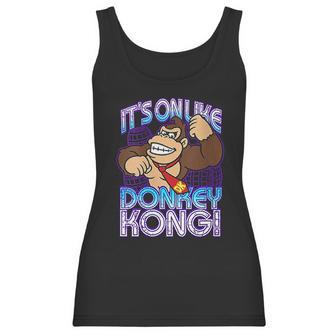 Womens Nintendo Donkey Kong Its On Taunt Women Tank Top | Favorety CA