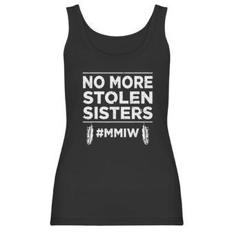 No More Stolen Sisters Mmiw Missing Murdered Indigenous Girl Women Tank Top | Favorety DE