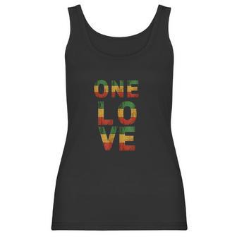 One Love Reggae Men Women Rastafari Kids Gift Women Tank Top | Favorety CA