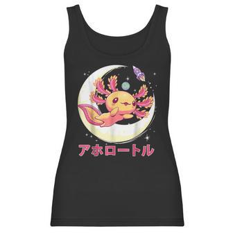 Pastel Goth Axolotl Kawaii Japanese Anime Aesthetic Nu Goth Men Women T-Shirt Graphic Print Casual Unisex Tee Women Tank Top | Favorety