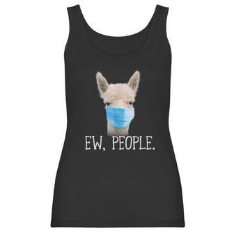 People Llama Social Distancing Women Tank Top | Favorety DE