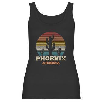 Phoenix Arizona Cactus Vintage Retro Desert Souvenir Gift Women Tank Top | Favorety DE