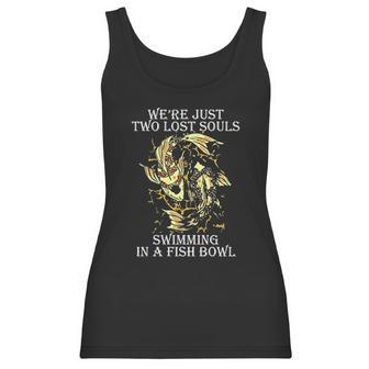 Were Pink Just Two Lost Souls Swimming In A Fish Bowl Floyd Women Tank Top | Favorety UK