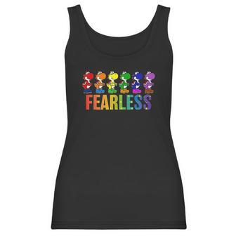 Pride Yoshi Fearless Rainbow Line Up Women Tank Top | Favorety CA