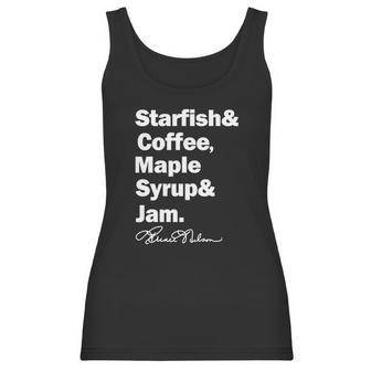 Prince Starfish Coffee Maple Syrup And Jam Women Tank Top | Favorety AU