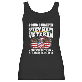 Proud Daughter Of A Vietnam Veteran Freedom Isnt Free Gift Men Women T-Shirt Graphic Print Casual Unisex Tee Women Tank Top | Favorety UK