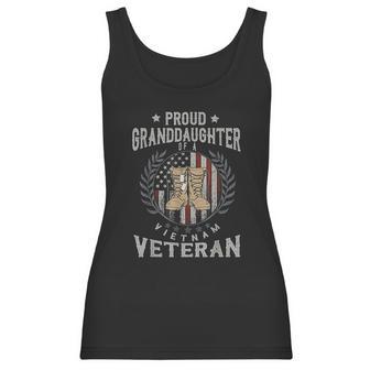 Proud Granddaughter Of A Vietnam Veteran Vietnam Women Tank Top | Favorety CA