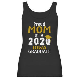 Proud Mom Of A 2020 Iowa University Of Iowa Graduate Women Tank Top | Favorety AU