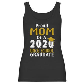 Proud Mom Of A 2020 Uncg School University Of North Carolina At Greensboro Graduate Women Tank Top | Favorety