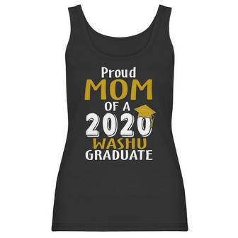 Proud Mom Of A 2020 Washu Washington University Graduate Women Tank Top | Favorety