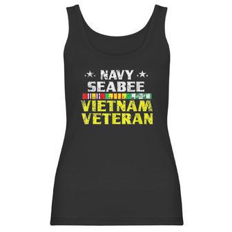 Proud Navy Seabee Vietnam Veteran Women Tank Top | Favorety UK