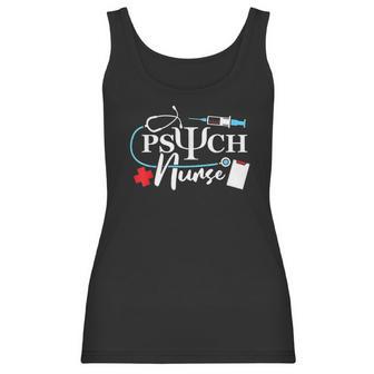 Psych Nurse Psychology Nursing Psychiatric Mental Health Women Tank Top | Favorety UK