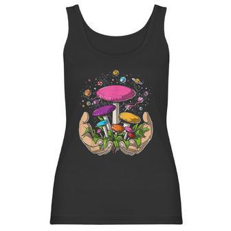 Psychedelic Magic Mushrooms Psilocybin Fungi Hippie Women Tank Top | Favorety CA