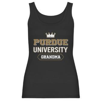 Purdue University Grandma Great Gift For Grandparents Women Tank Top | Favorety