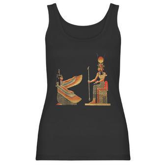 Queen Pharaoh Egypt Goddess Isis Women Tank Top | Favorety