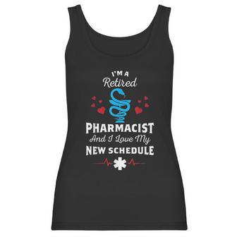 Retired Pharmacist Gift For The Retirement Party Pharmacy Women Tank Top | Favorety CA