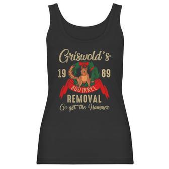 Retro Griswolds Christmas Squirrel Funny T-Shirt Women Tank Top | Favorety CA