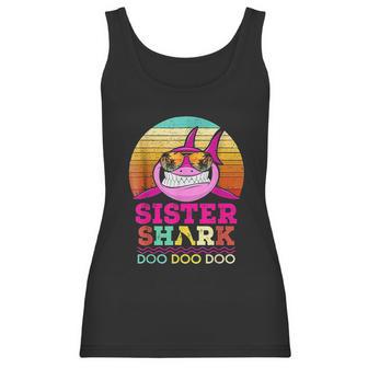 Retro Vintage Sister Shark Doo Doo Doo Women Tank Top | Favorety CA