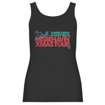 Righteous Gemstones Misbehavin Xmas Tour Inspired By Hbo Danny Mcbride Show Christmas T-Shirt Women Tank Top | Favorety CA