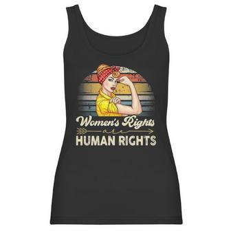 Womens Rights Human Rights Pro Roe V Wade 1973 Keep Abortion Safe &Legalabortion Ban Feminist Womens Rights Women Tank Top | Favorety UK