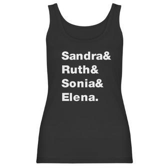 Sandra Ruth Sonia Elena Supreme Court Women Women Tank Top | Favorety AU