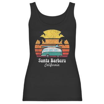 Santa Barbara Souvenir Retro California Men Women Women Tank Top | Favorety DE