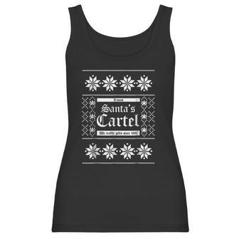 Santa Cartel Ugly Christmas Women Tank Top | Favorety AU