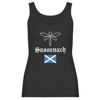 Sassenach Outlander Gaelic Dragonfly Women Tank Top | Favorety CA