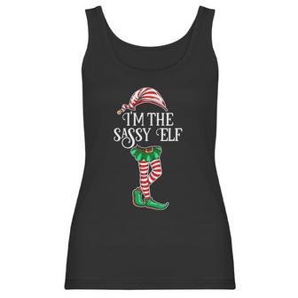 Im The Sassy Elf Christmas Matching Family Group Gift Women Tank Top | Favorety DE