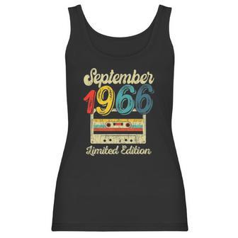 September 1966 55Th Birthday Gift 55 Years Old Men Women Women Tank Top | Favorety CA