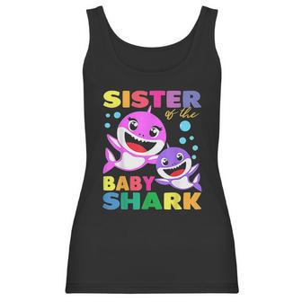 Sister Of The Baby Shark Women Tank Top | Favorety UK