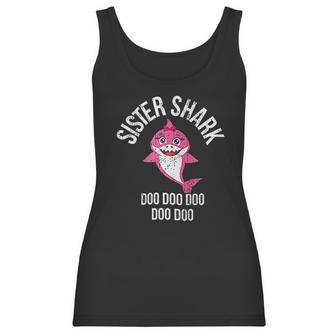 Sister Shark Doo Doo Doo Birthday Women Tank Top | Favorety CA