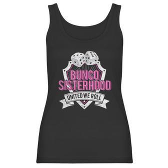 Sisterhood United We Roll Funny Game Women Tank Top | Favorety