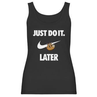 Do It Sloth Later - Sloth Couple Funny Women Tank Top | Favorety DE