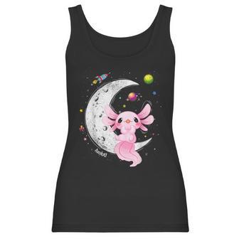 Space Axolotl Kawaii Pastel Goth Anime Comic Girl N Men Women T-Shirt Graphic Print Casual Unisex Tee Women Tank Top | Favorety DE