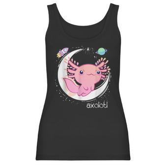 Space Axolotl Kawaii Pastel Goth | Japan Anime Comic Men Women T-Shirt Graphic Print Casual Unisex Tee Women Tank Top | Favorety DE