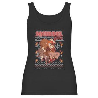 Squirrel Girl Ugly Christmas Graphic Women Tank Top | Favorety CA