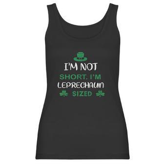 St Patricks Day For Women Leprechaun Funny Leaf Irish Flag Men Green Day Magically Women Tank Top | Favorety