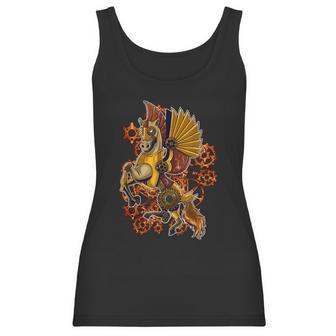 Steampunk Horse Mechanical Gears Pegasus Art Graphic Women Tank Top | Favorety DE