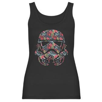 Stormtrooper Storm Trooper Tropical Floral Women Tank Top | Favorety